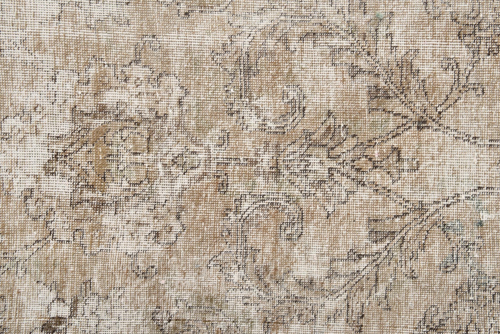 9' 2 x 13' 3 Hand Knotted Ultra Vintage Persian Wool Rug