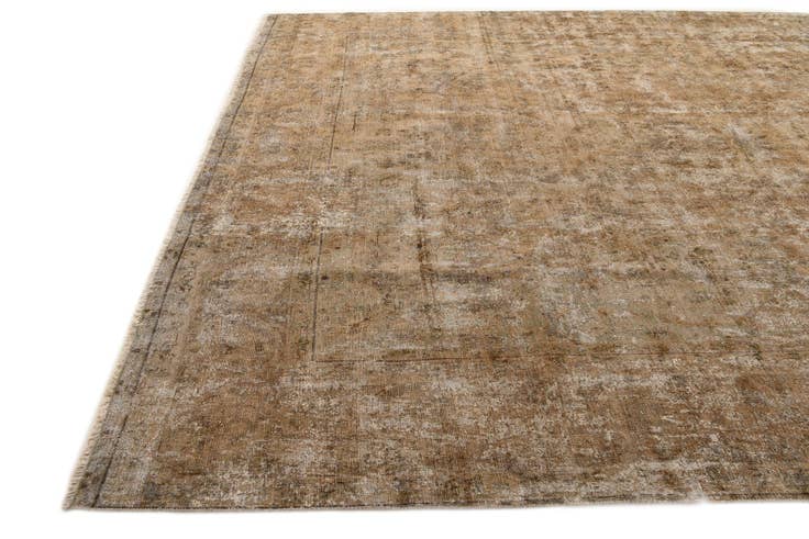 Detail image of 9' 5 x 13' 1 Hand Knotted Ultra Vintage Persian Wool Rug