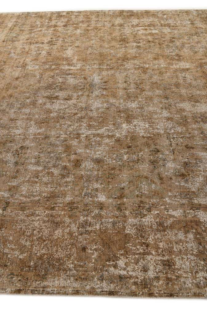 9' 5 x 13' 1 Hand Knotted Ultra Vintage Persian Wool Rug