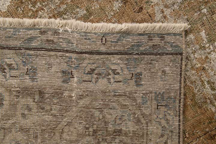 9' 5 x 13' 1 Hand Knotted Ultra Vintage Persian Wool Rug