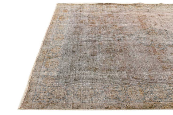 Detail image of 195cm x 295cm anudado a mano Ultra Vintage Alfombra Persa Lana