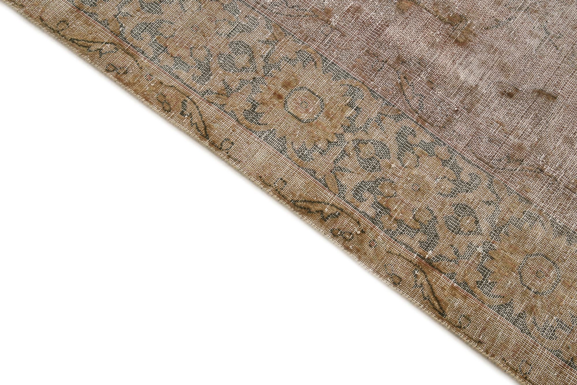 6' 5 x 9' 8 Hand Knotted Ultra Vintage Persian Wool Rug