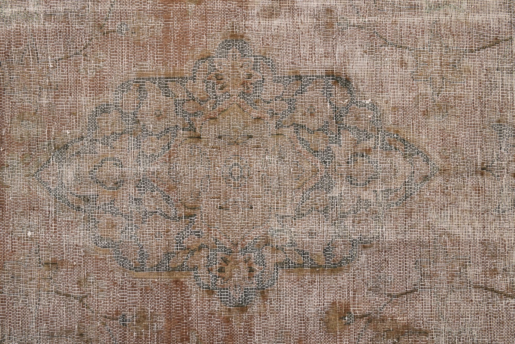 6' 5 x 9' 8 Hand Knotted Ultra Vintage Persian Wool Rug