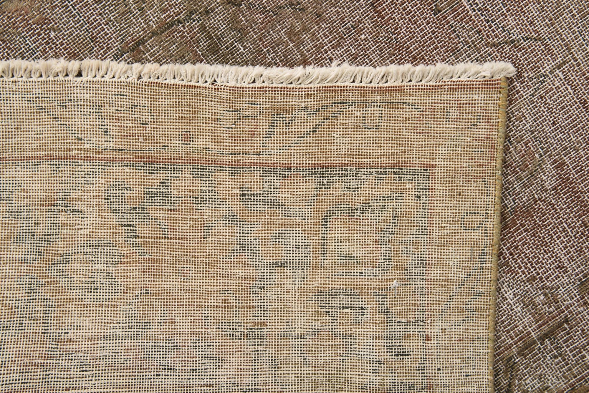 6' 5 x 9' 8 Hand Knotted Ultra Vintage Persian Wool Rug