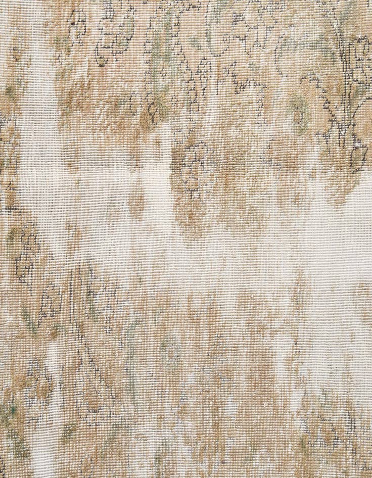 Detail image of 9' 7 x 13'  Hand Knotted Ultra Vintage Persian Wool Rug