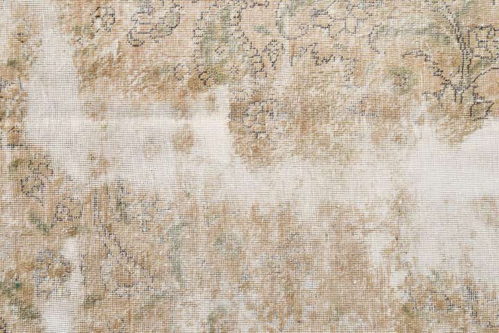 9' 7 x 13' Hand Knotted Ultra Vintage Persian Wool Rug