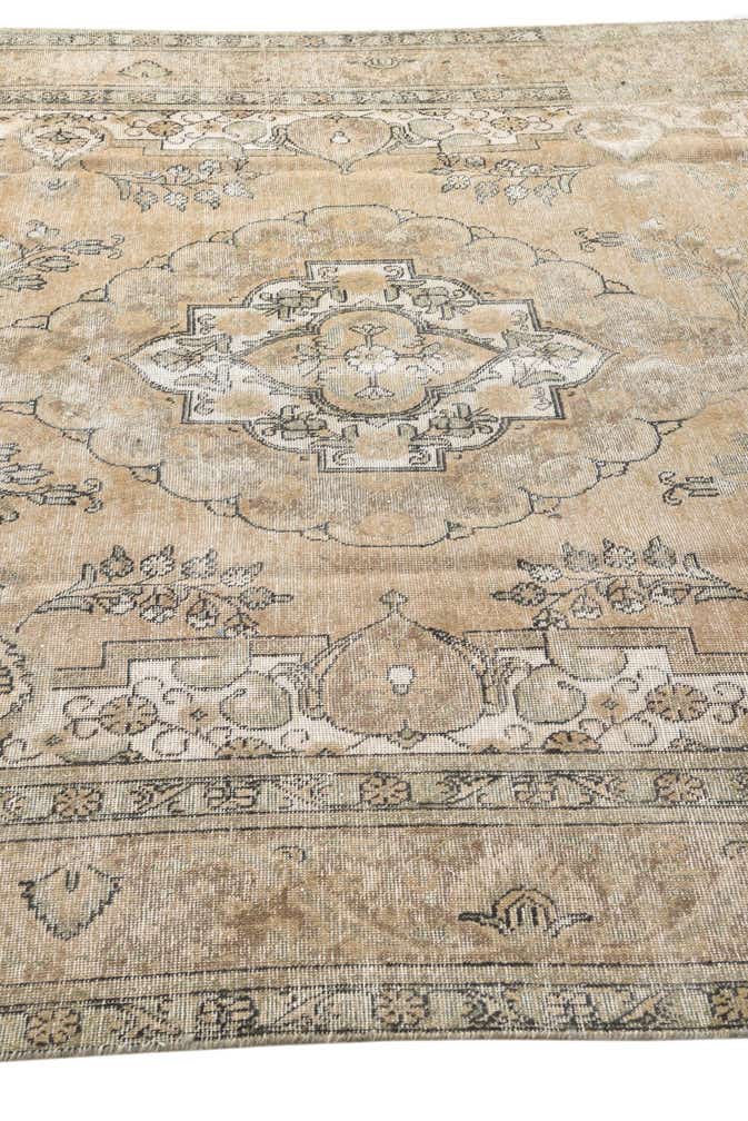 8' 3 x 11' 4 Hand Knotted Ultra Vintage Persian Wool Rug