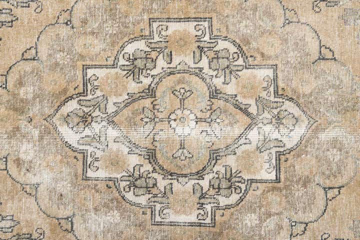 8' 3 x 11' 4 Hand Knotted Ultra Vintage Persian Wool Rug