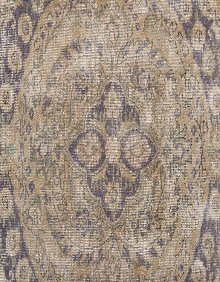 Detail image of 8' 6 x 11' 2  Hand Knotted Ultra Vintage Persian Wool Rug