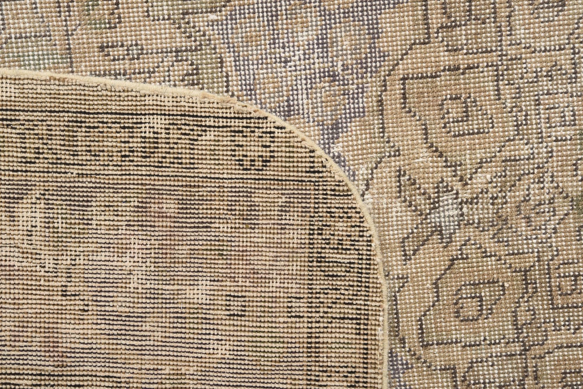 6' 4 x 8' 10 Hand Knotted Ultra Vintage Persian Wool Rug