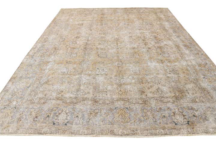 285cm x 380cm Handgeknüpft Ultra Vintage Persisch Wolle Teppich