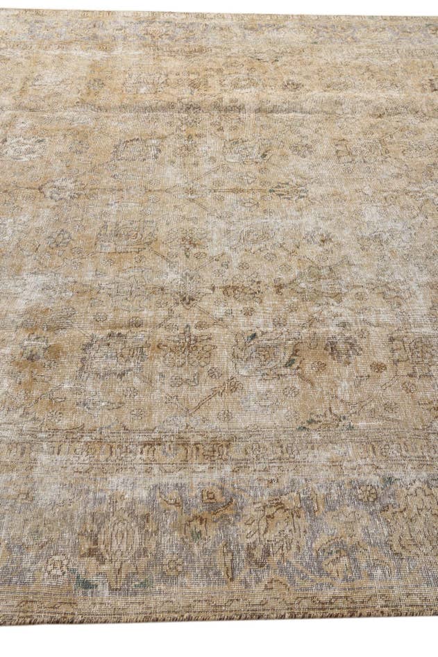 Detailansicht von 285cm x 380cm Handgeknüpft Ultra Vintage Persisch Wolle Teppich