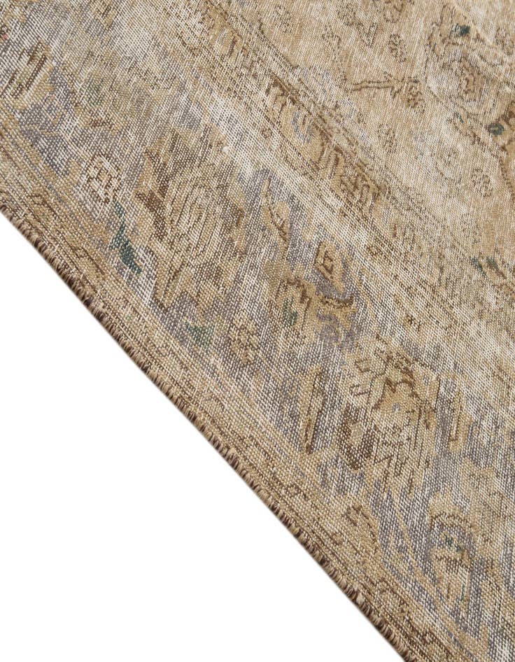 Detail image of 9' 4 x 12' 5  Hand Knotted Ultra Vintage Persian Wool Rug