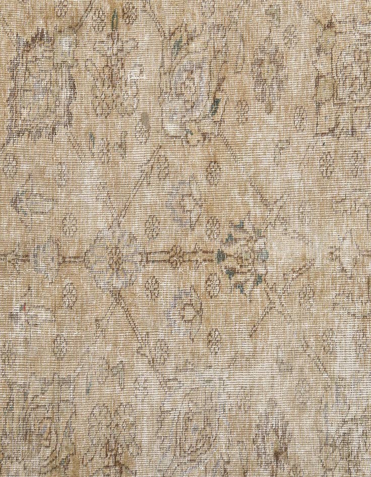 Detail image of 9' 4 x 12' 5  Hand Knotted Ultra Vintage Persian Wool Rug