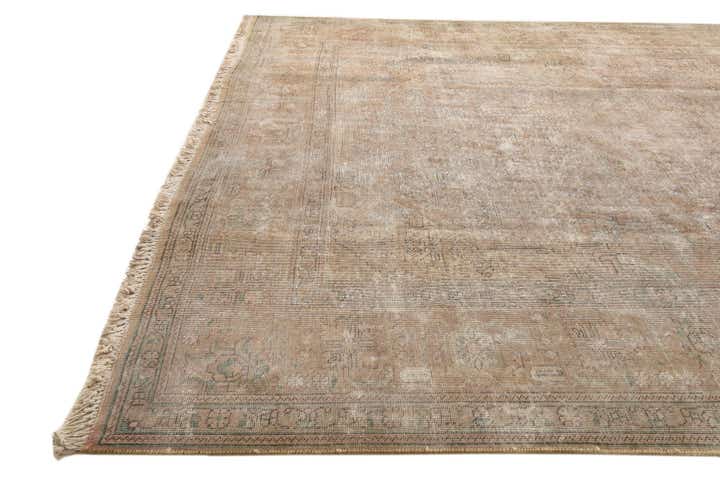 9' 6 x 12' 9 Hand Knotted Ultra Vintage Persian Wool Rug