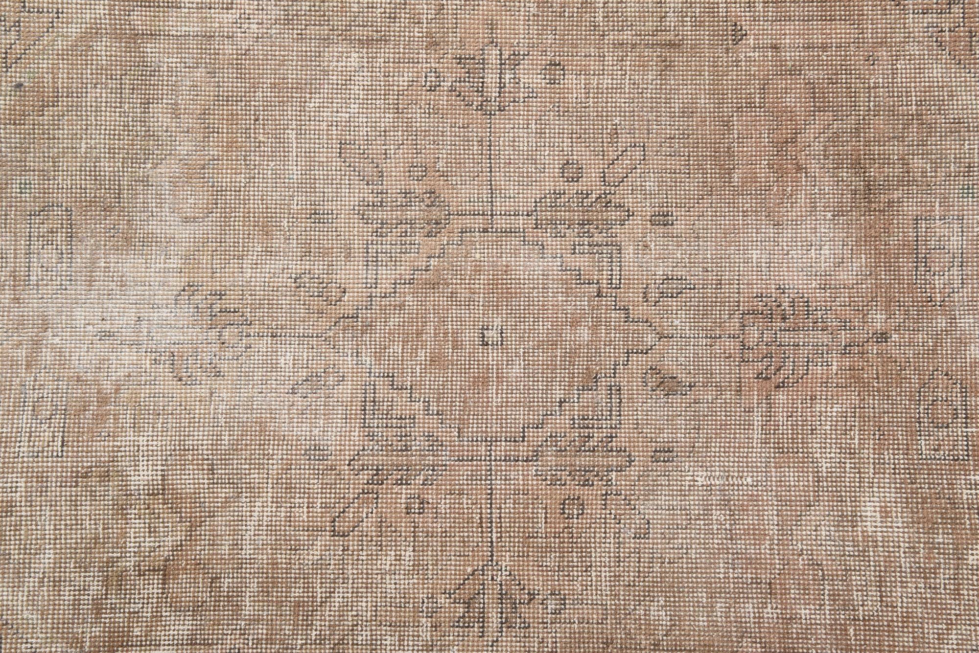 9' 6 x 12' 9 Hand Knotted Ultra Vintage Persian Wool Rug
