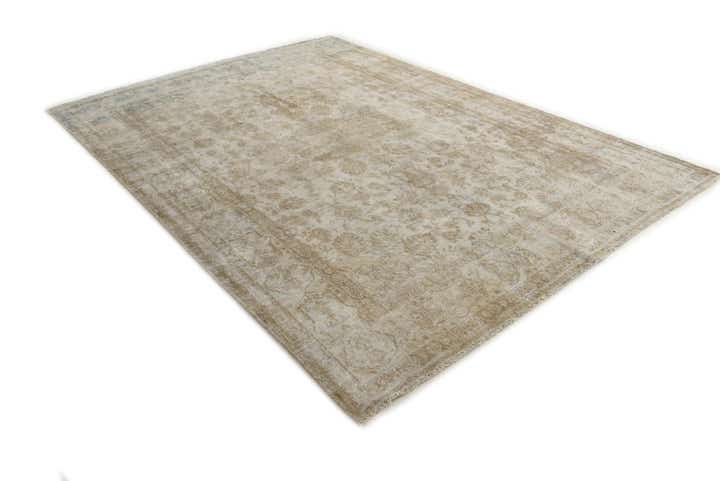 7' x 10' Hand Knotted Ultra Vintage Persian Wool Rug