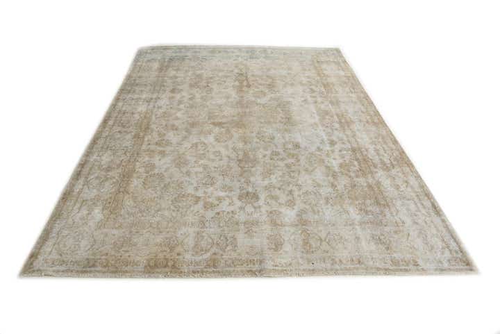 7' x 10' Hand Knotted Ultra Vintage Persian Wool Rug