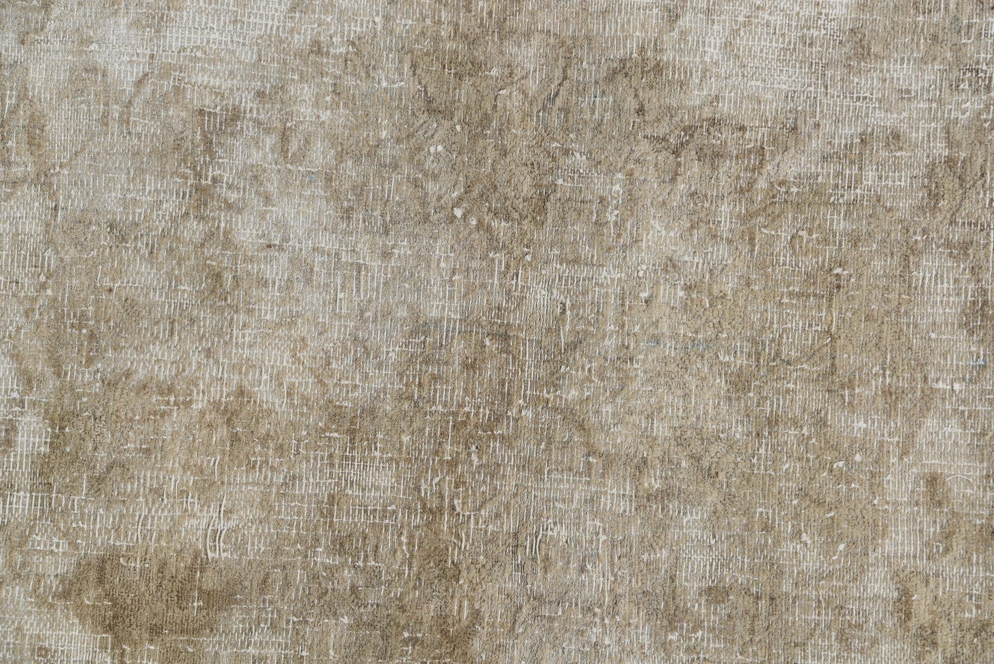 7' x 10' Hand Knotted Ultra Vintage Persian Wool Rug