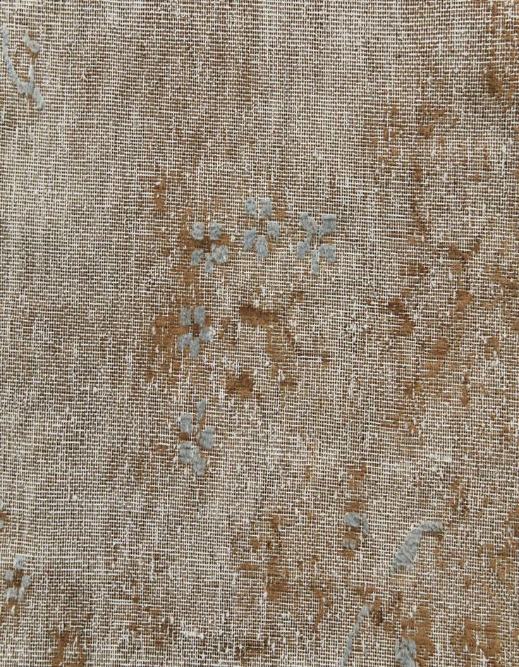 Detail image of 8' 6 x 13' 2  Hand Knotted Ultra Vintage Persian Wool Rug