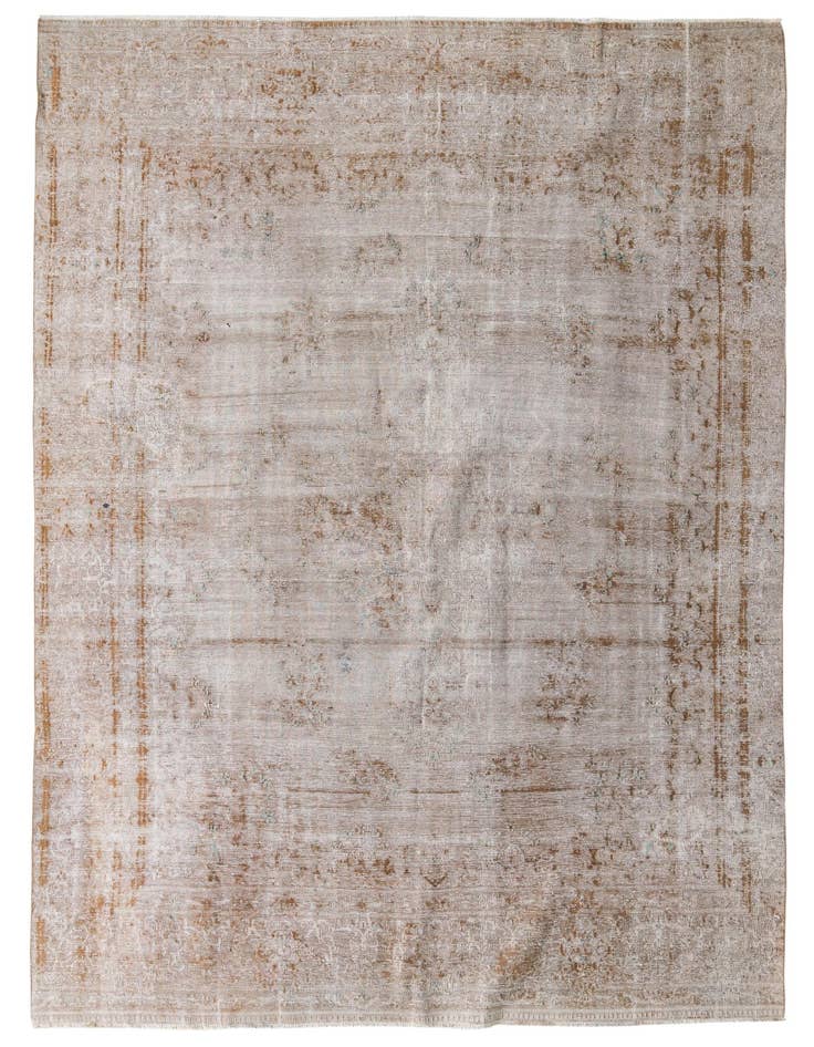 Detail image of 8' 6 x 13' 2 Hand Knotted Ultra Vintage Persian Wool Rug