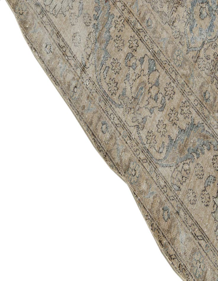 Detail image of 9' 6 x 12' 10  Hand Knotted Ultra Vintage Persian Wool Rug