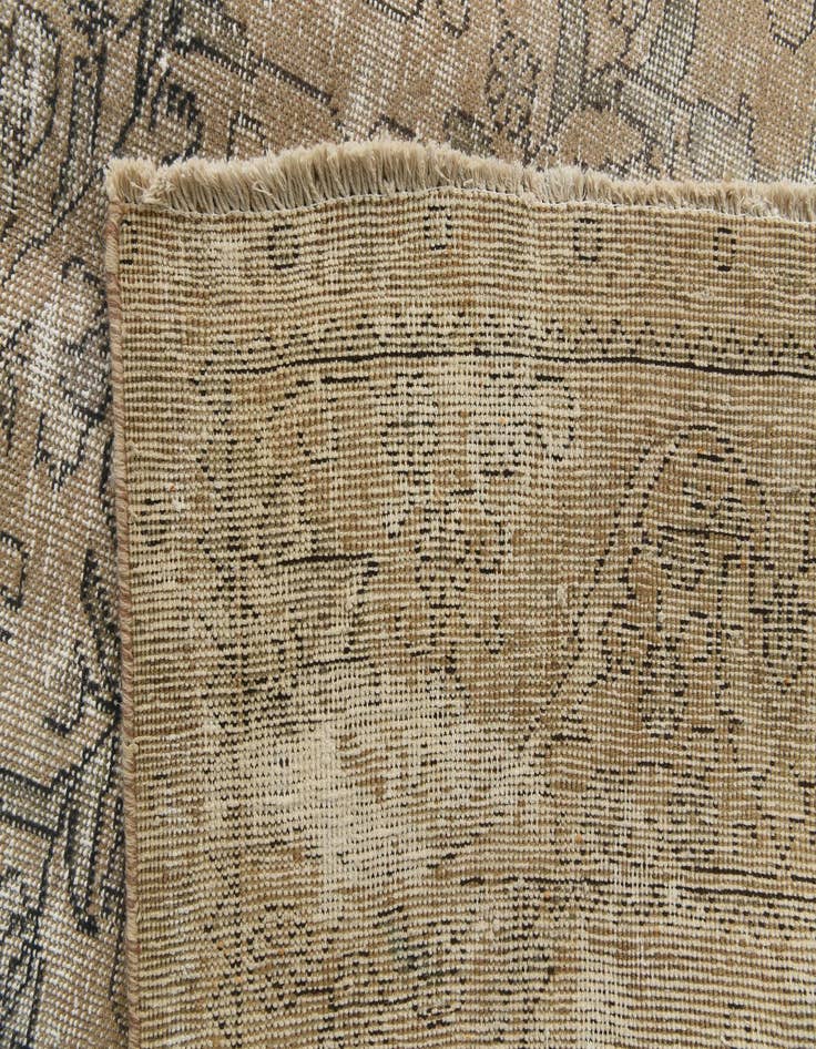 Detail image of 9' 2 x 12' 9  Hand Knotted Ultra Vintage Persian Wool Rug