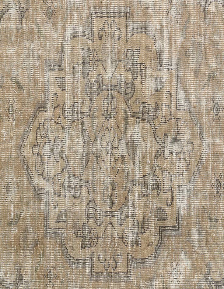 Detail image of 9' 2 x 12' 9  Hand Knotted Ultra Vintage Persian Wool Rug