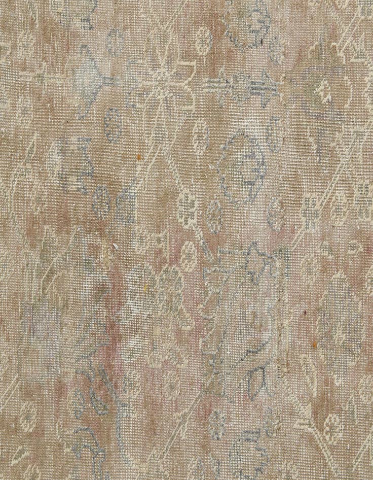 Detail image of 9' 9 x 12' 7  Hand Knotted Ultra Vintage Persian Wool Rug