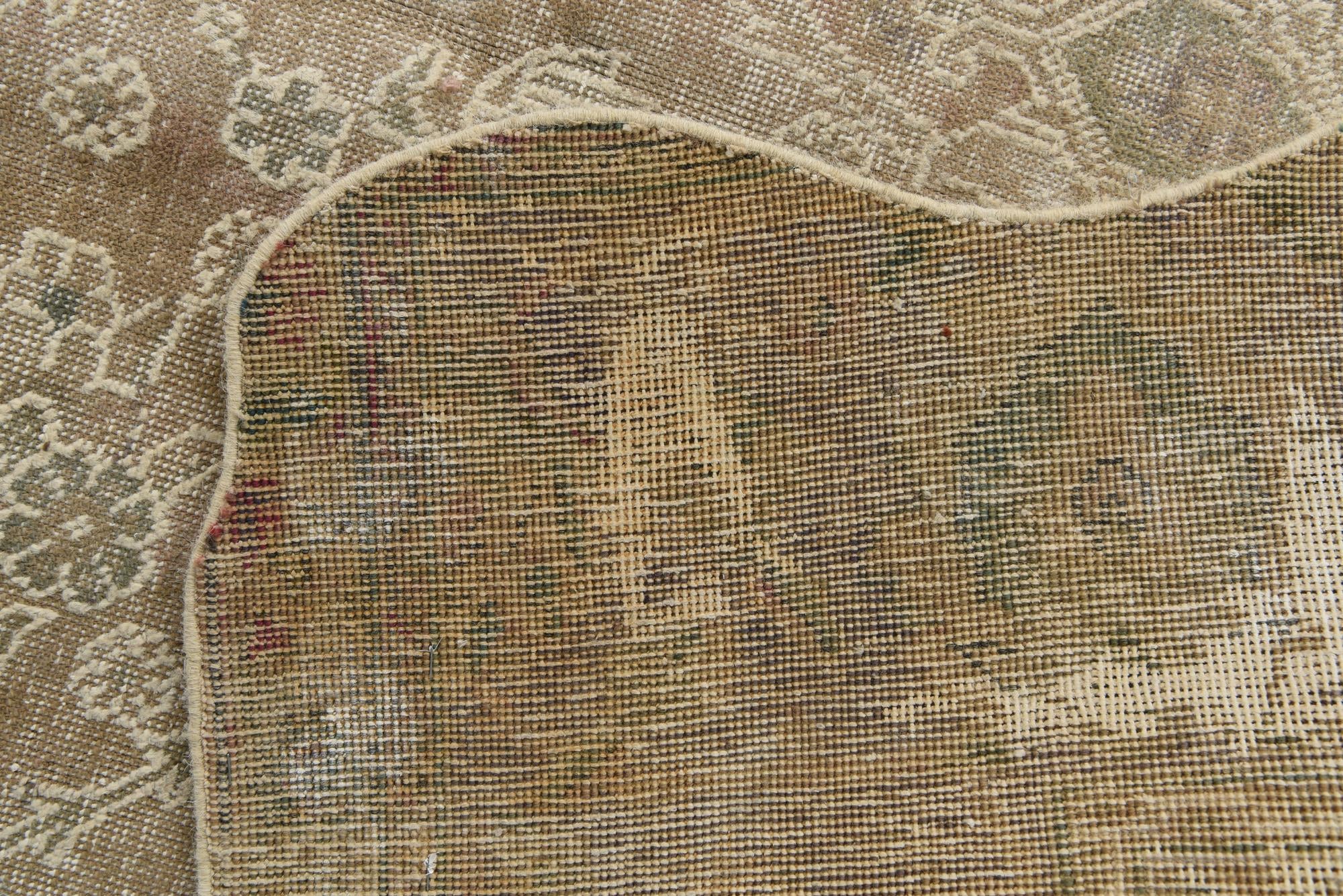 9' 9 x 12' 7 Hand Knotted Ultra Vintage Persian Wool Rug