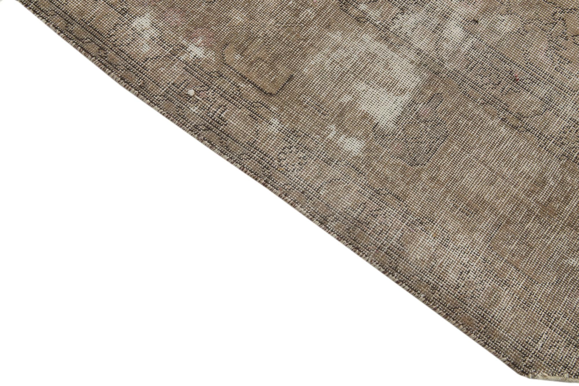 8' 2 x 10' 8 Hand Knotted Ultra Vintage Persian Wool Rug