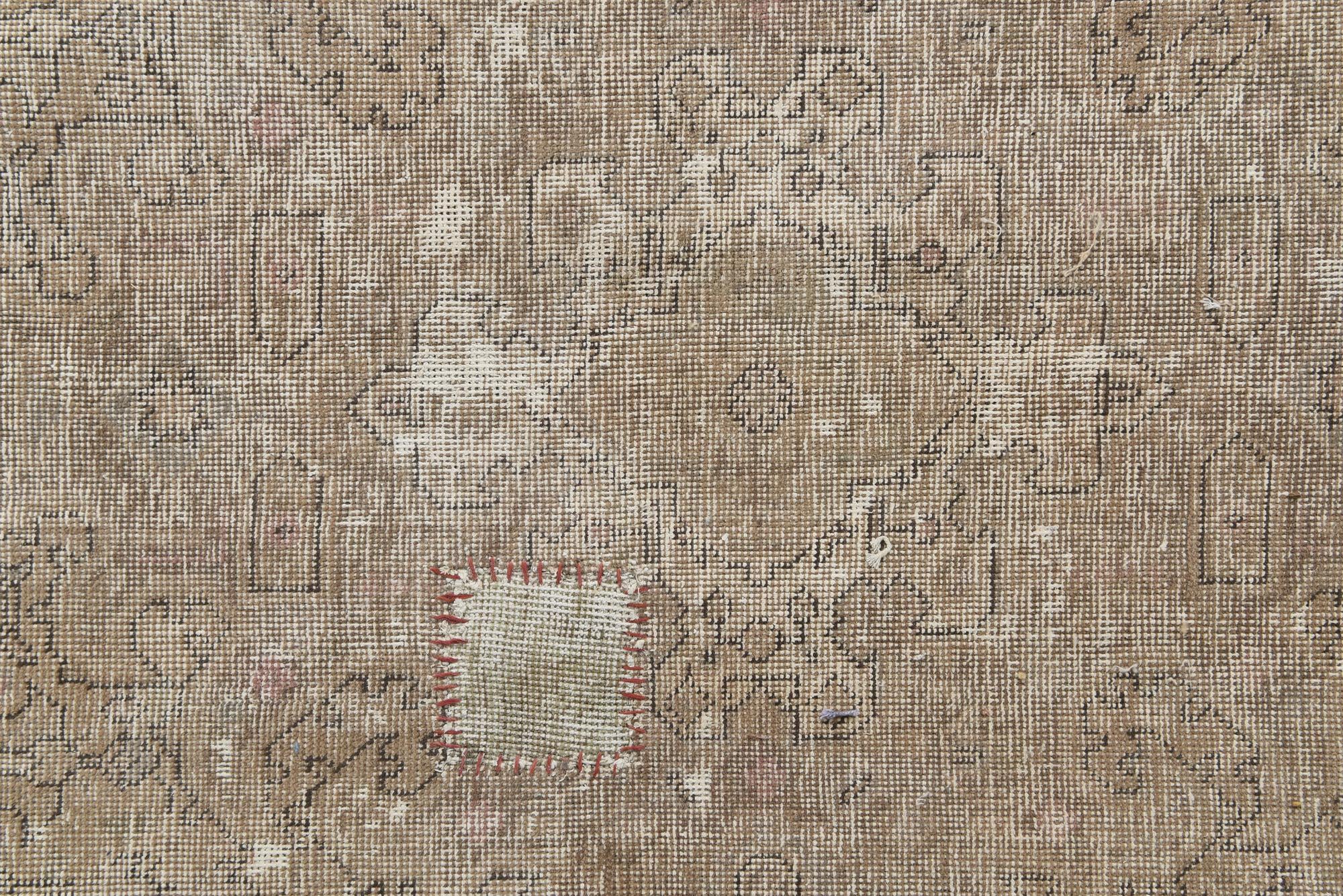 8' 2 x 10' 8 Hand Knotted Ultra Vintage Persian Wool Rug
