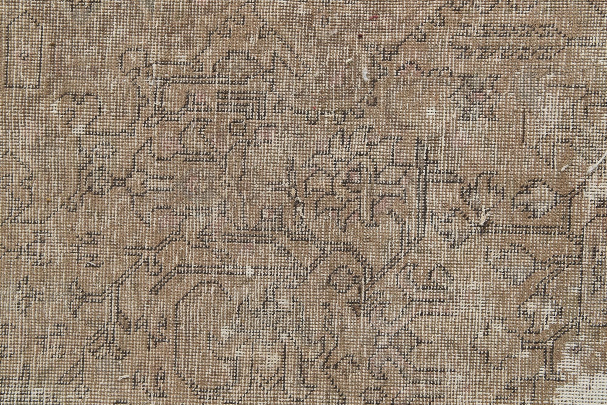 8' 2 x 10' 8 Hand Knotted Ultra Vintage Persian Wool Rug