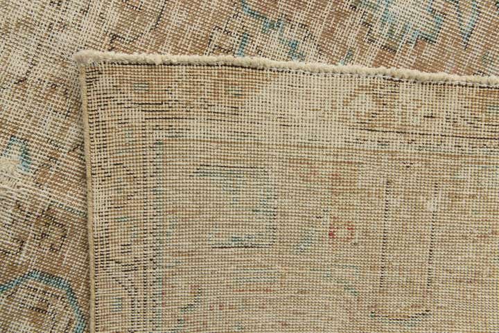 9' 8 x 12' 7 Hand Knotted Ultra Vintage Persian Wool Rug