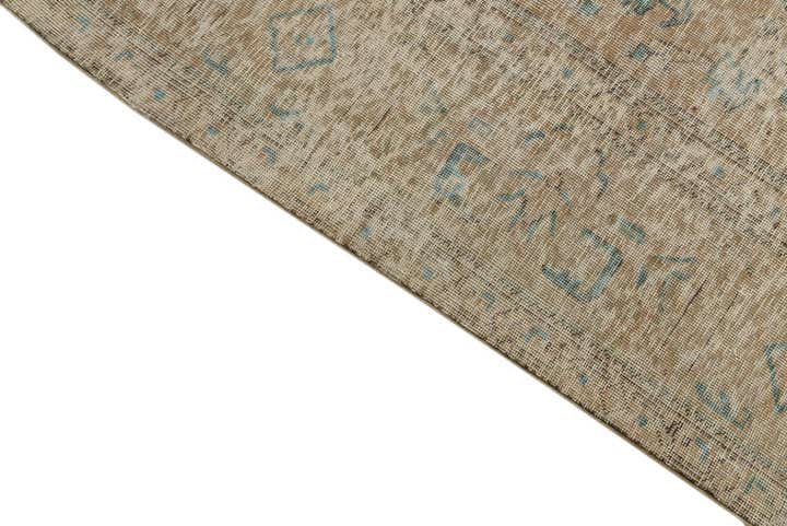 9' 8 x 12' 7 Hand Knotted Ultra Vintage Persian Wool Rug