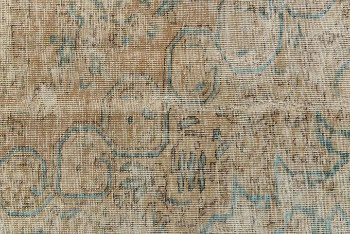 9' 8 x 12' 7 Hand Knotted Ultra Vintage Persian Wool Rug