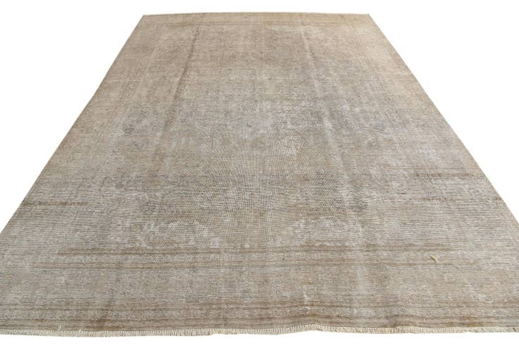 Detail image of 9' x 12' 7 Hand Knotted Ultra Vintage Persian Wool Rug