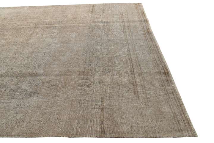 9' x 12' 7 Hand Knotted Ultra Vintage Persian Wool Rug
