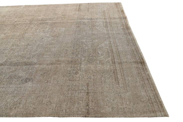 Detail image of 9' x 12' 7 Hand Knotted Ultra Vintage Persian Wool Rug