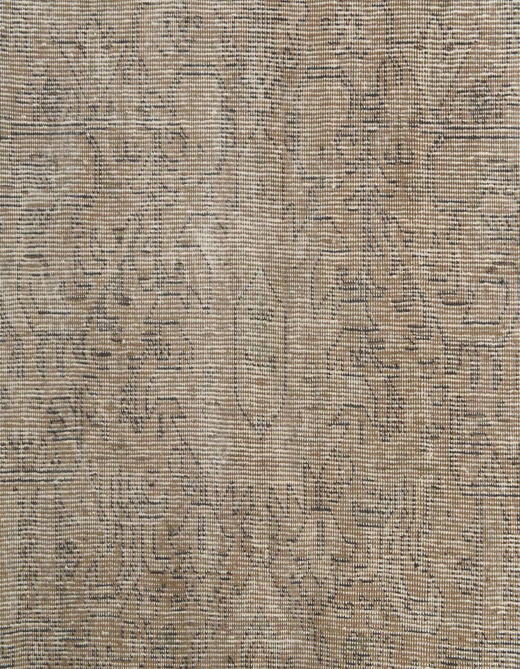 Detail image of 9' x 12' 7  Hand Knotted Ultra Vintage Persian Wool Rug