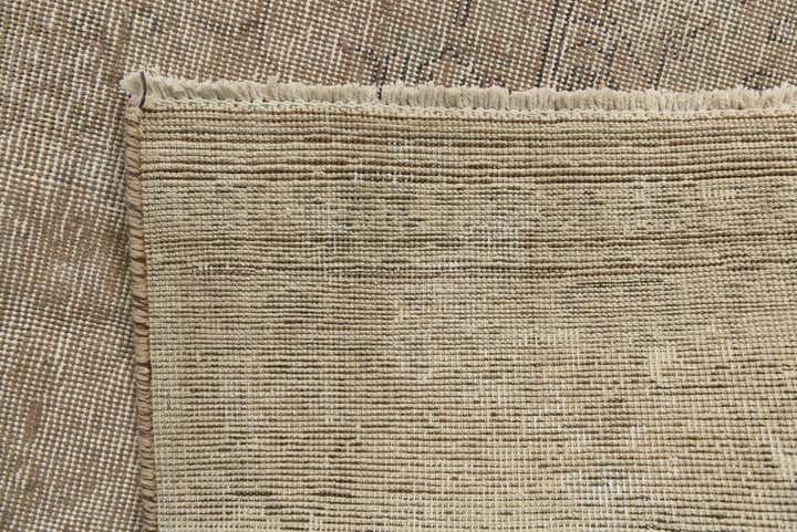 9' x 12' 7 Hand Knotted Ultra Vintage Persian Wool Rug