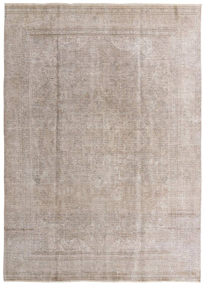 Detail image of 9' x 12' 7 Hand Knotted Ultra Vintage Persian Wool Rug