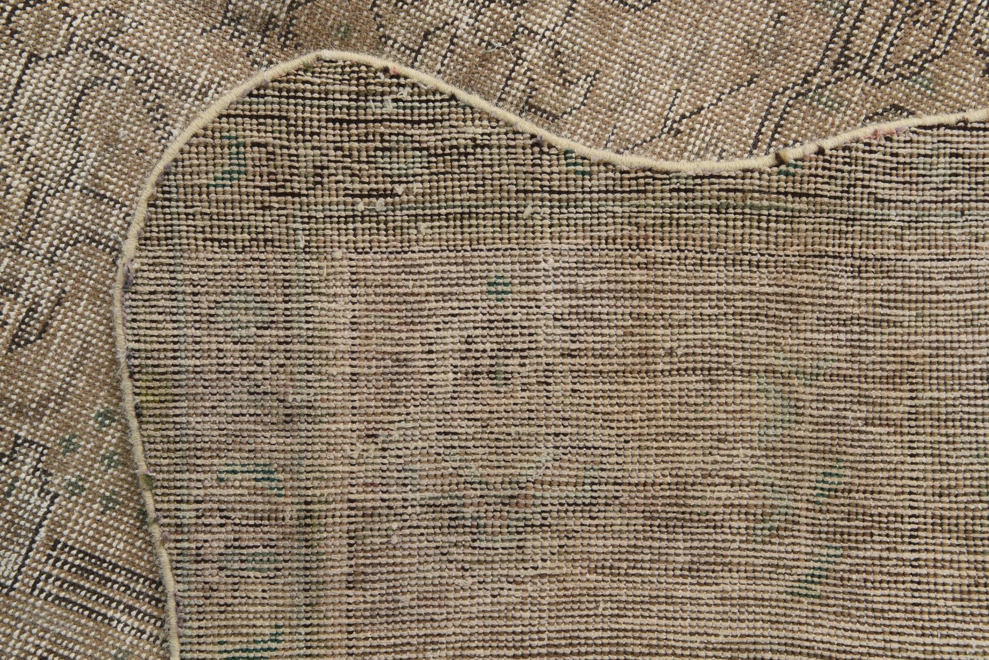 9' 5 x 12' 5 Hand Knotted Ultra Vintage Persian Wool Rug