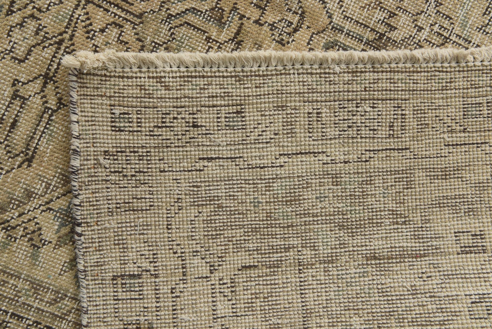 10' x 12' 8 Hand Knotted Ultra Vintage Persian Wool Rug
