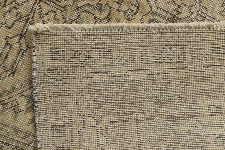 10' x 12' 8 Hand Knotted Ultra Vintage Persian Wool Rug