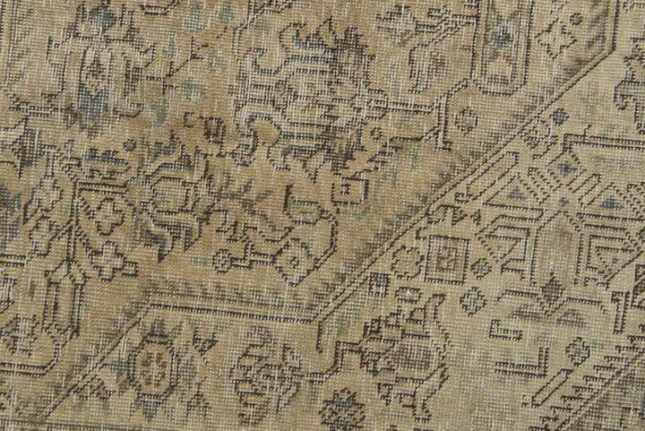 10' x 12' 8 Hand Knotted Ultra Vintage Persian Wool Rug