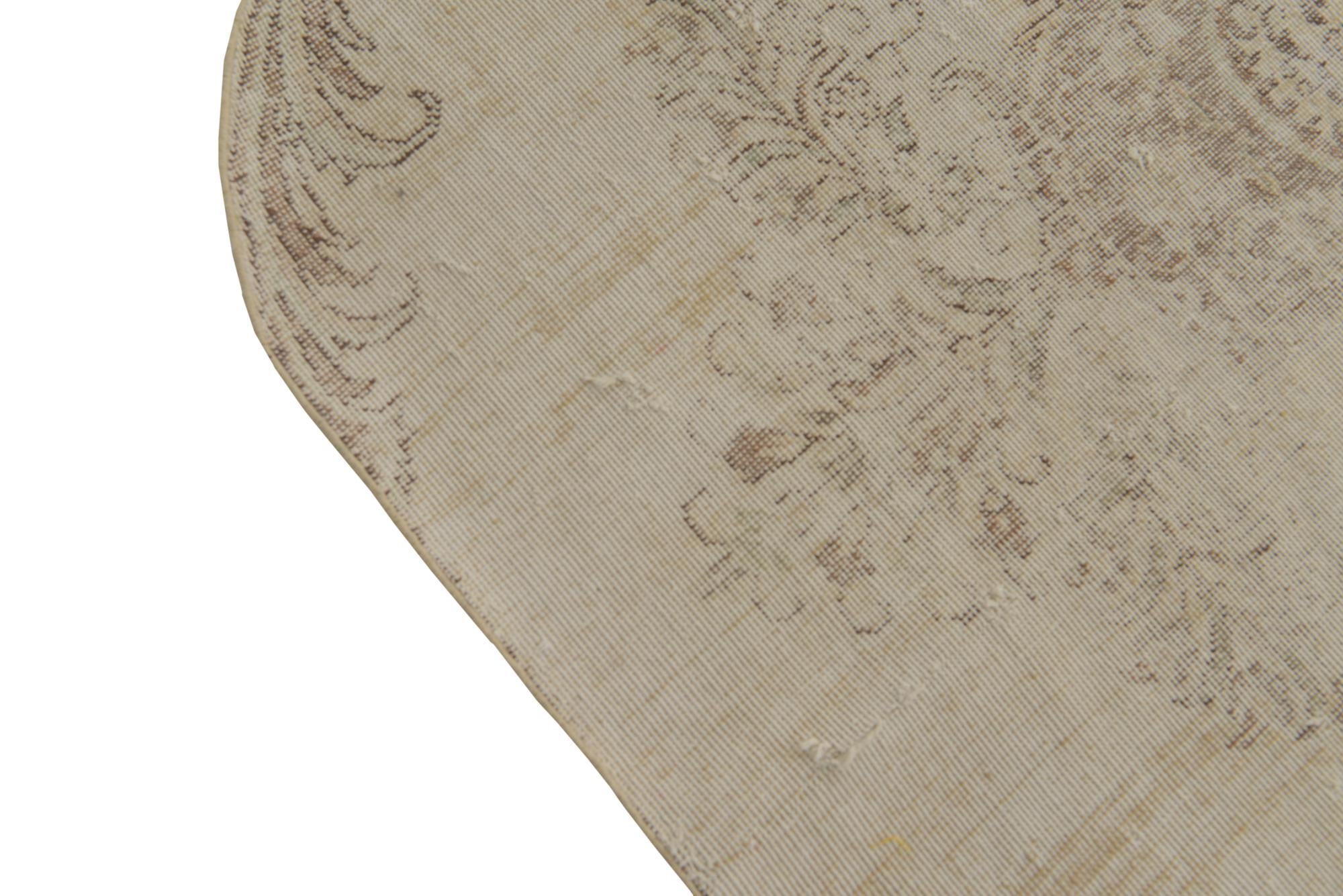 7' 2 x 9' 1 Hand Knotted Ultra Vintage Persian Wool Rug