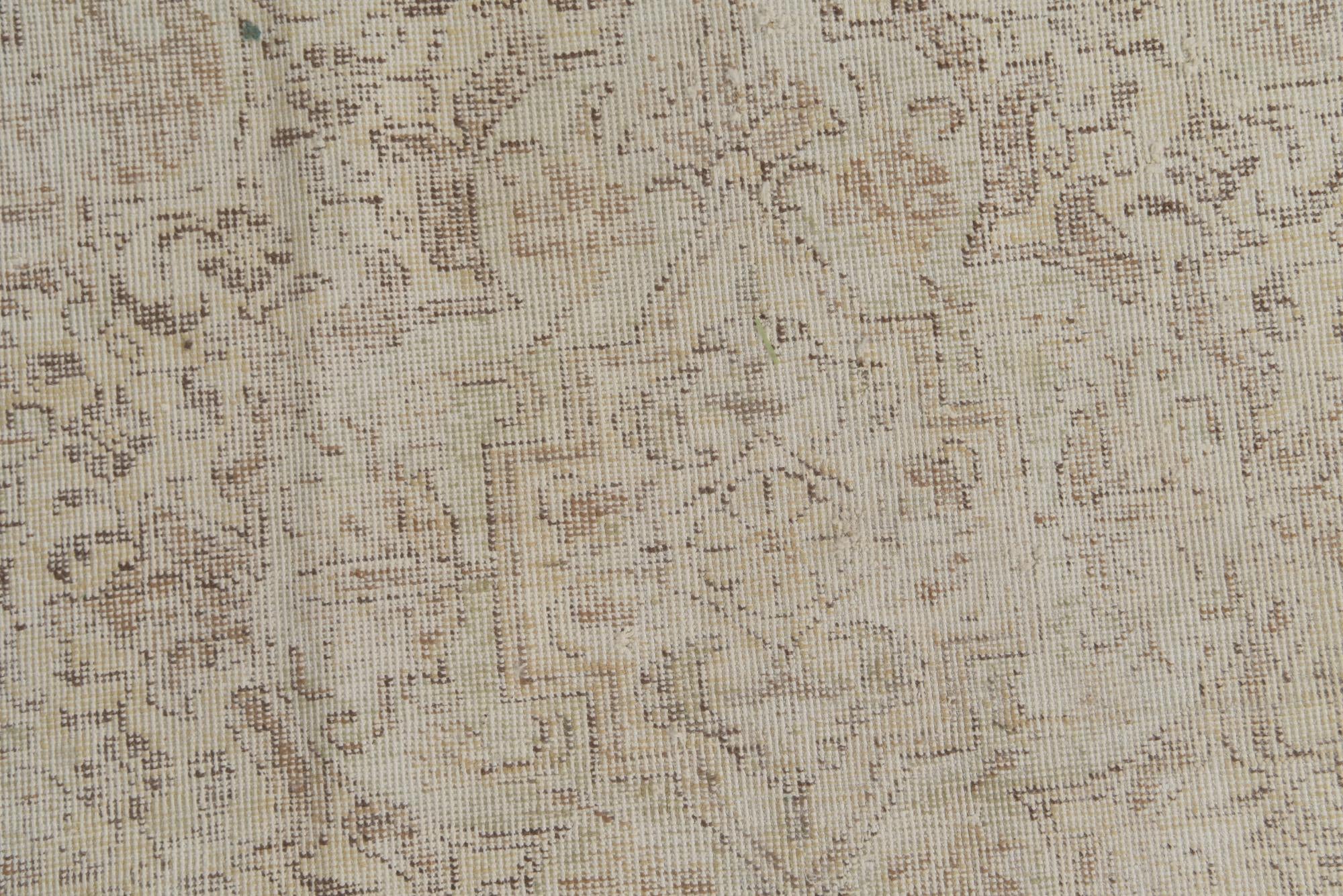 7' 2 x 9' 1 Hand Knotted Ultra Vintage Persian Wool Rug