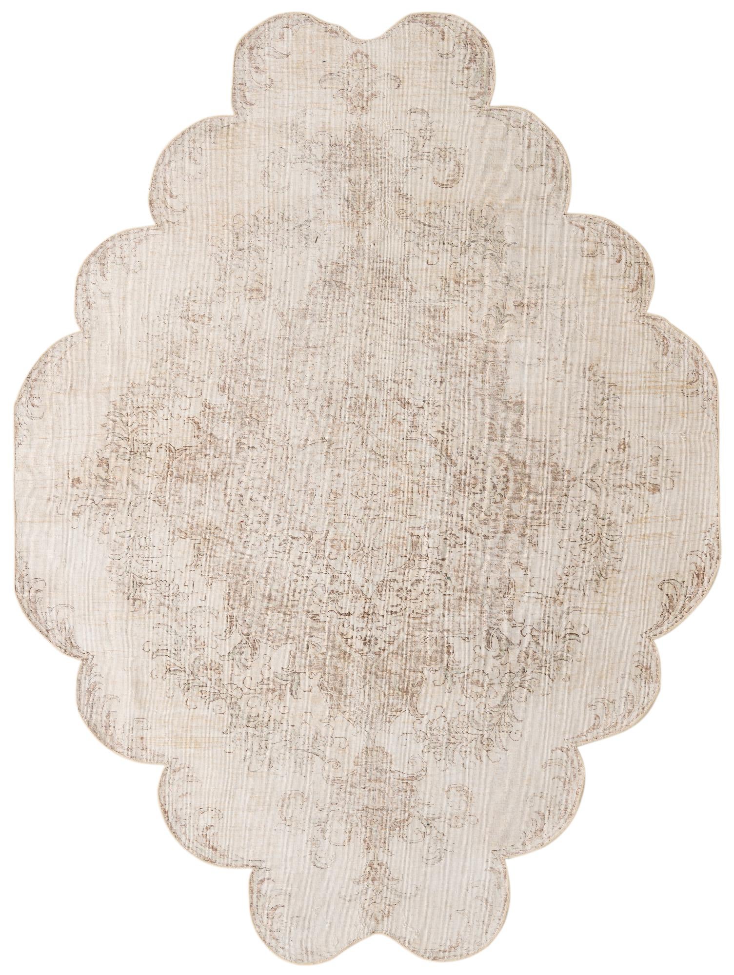 7' 2 x 9' 1 Hand Knotted Ultra Vintage Persian Wool Rug