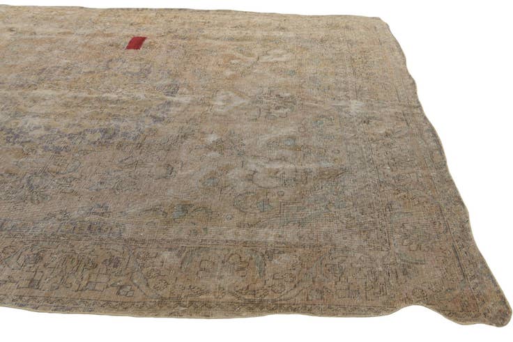 Detail image of 9' x 12' 5 Hand Knotted Ultra Vintage Persian Wool Rug